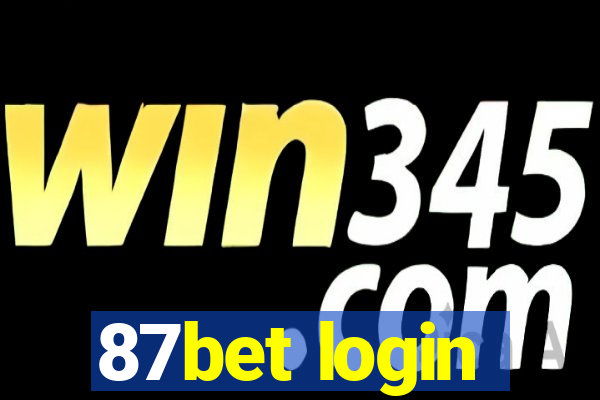 87bet login