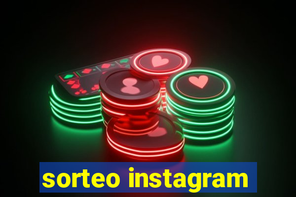 sorteo instagram