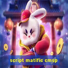 script matific cmsp