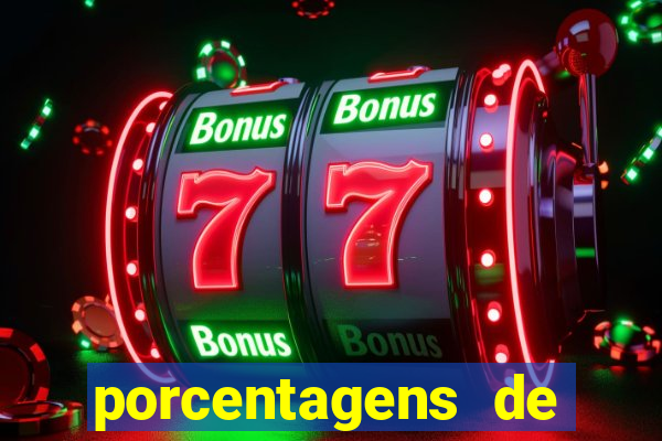 porcentagens de jogos pagantes