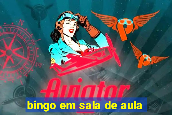 bingo em sala de aula