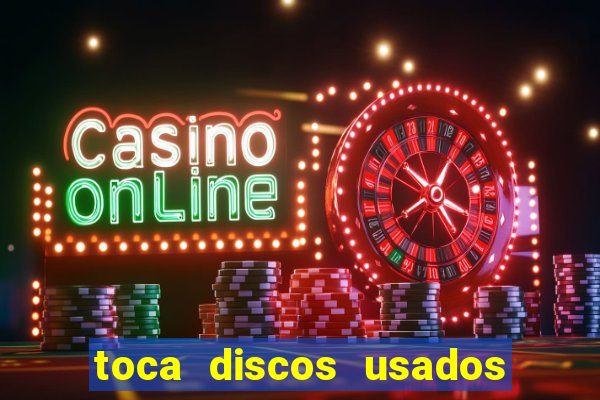 toca discos usados santa efigênia