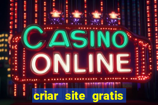 criar site gratis de jogos