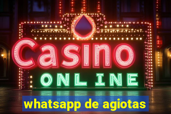 whatsapp de agiotas