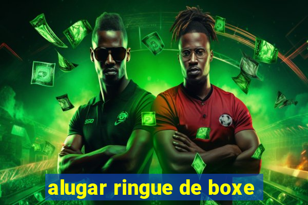 alugar ringue de boxe