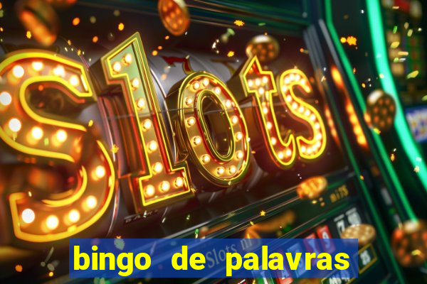 bingo de palavras de natal