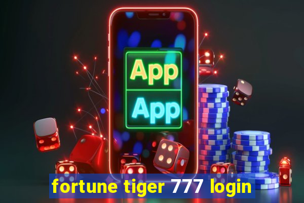 fortune tiger 777 login