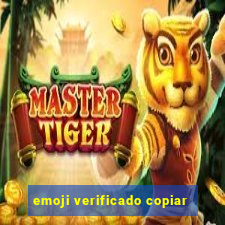 emoji verificado copiar