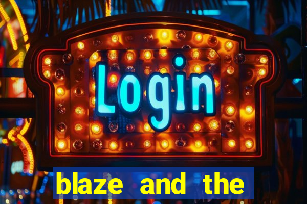 blaze and the monster machines logo font