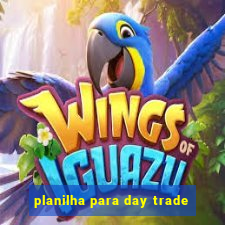 planilha para day trade