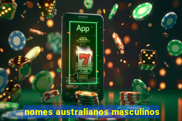 nomes australianos masculinos