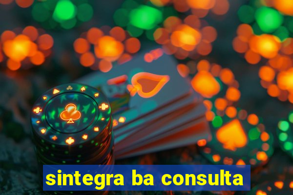 sintegra ba consulta