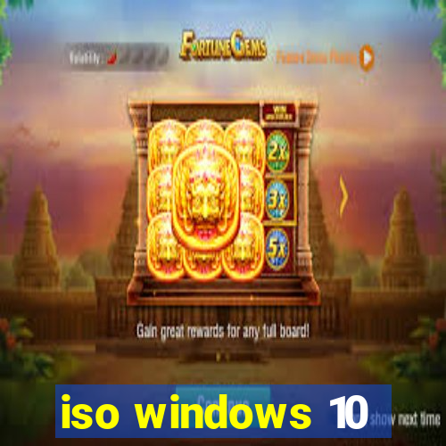 iso windows 10