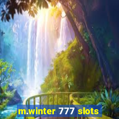 m.winter 777 slots