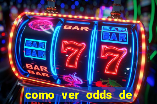 como ver odds de jogos passados