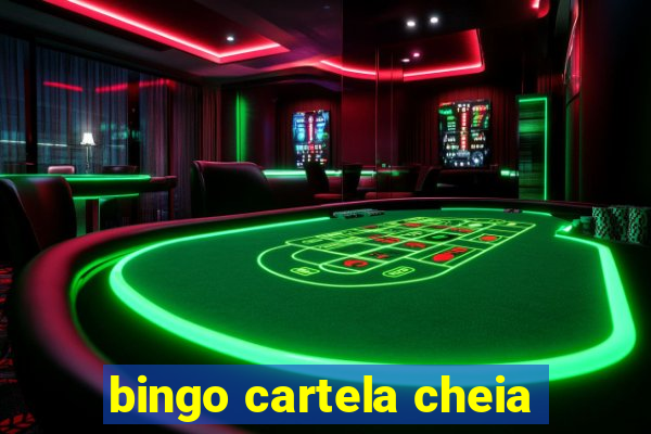 bingo cartela cheia