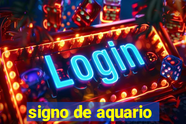 signo de aquario