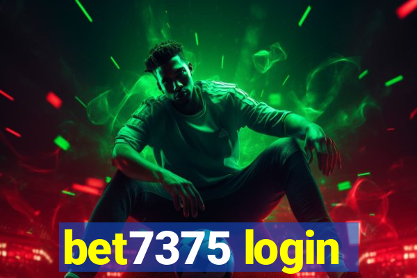 bet7375 login