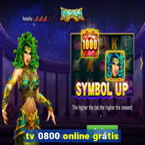 tv 0800 online grátis