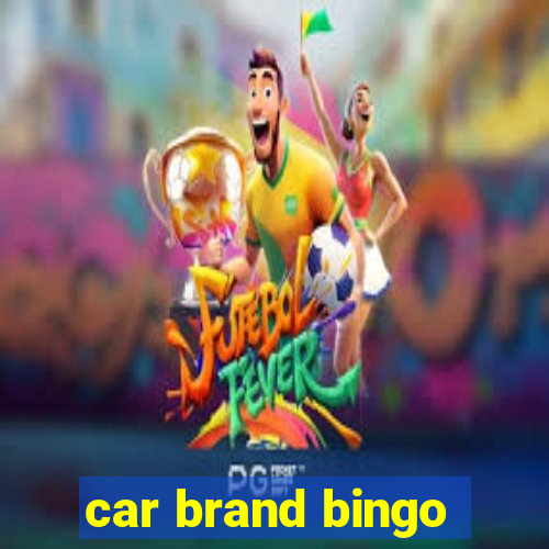 car brand bingo