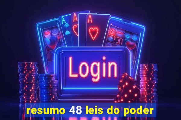 resumo 48 leis do poder