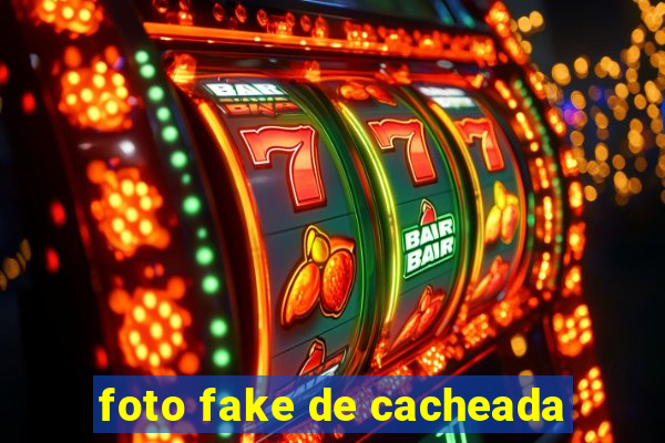 foto fake de cacheada