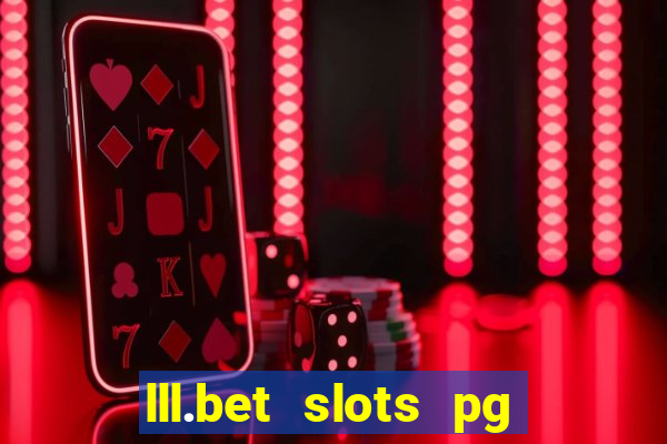 lll.bet slots pg online games