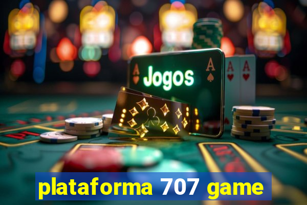 plataforma 707 game