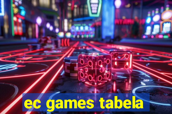 ec games tabela