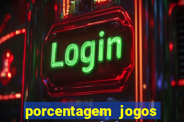 porcentagem jogos slots pg